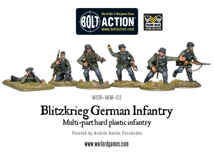 Cipolla Hobbies -  - Bolt Action: Blitzkrieg German Infantry