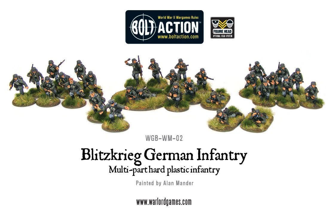 Cipolla Hobbies -  - Bolt Action: Blitzkrieg German Infantry