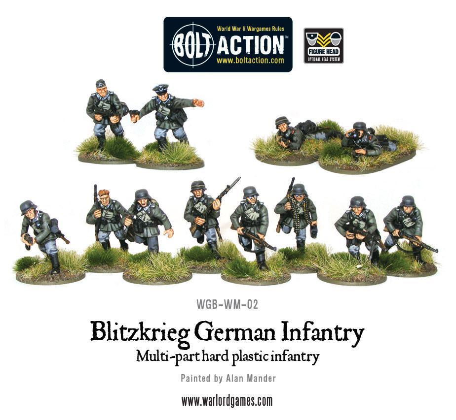 Cipolla Hobbies -  - Bolt Action: Blitzkrieg German Infantry