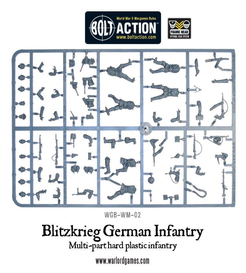 Cipolla Hobbies -  - Bolt Action: Blitzkrieg German Infantry