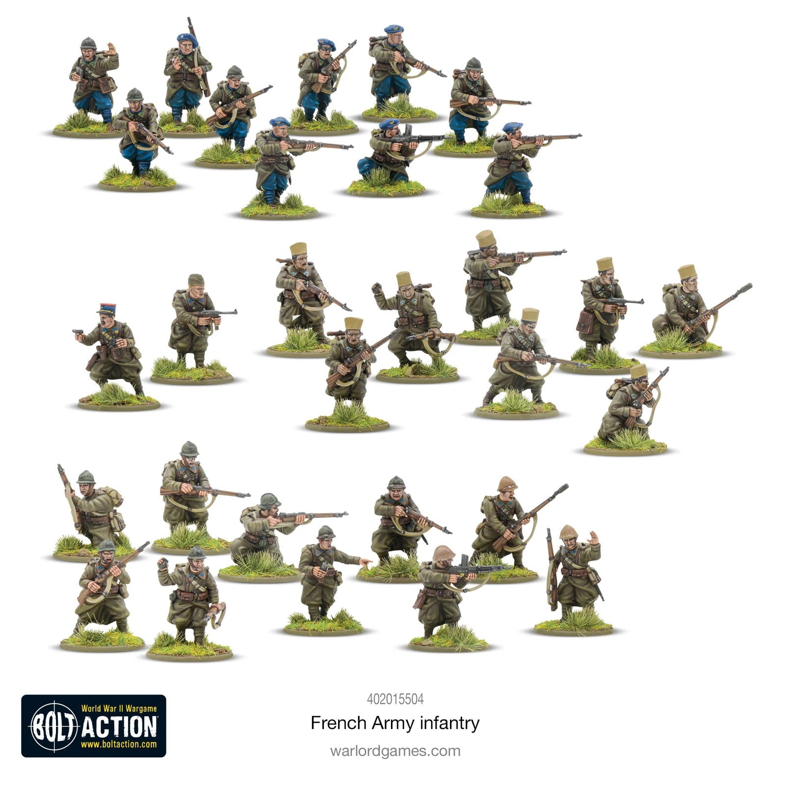 Cipolla Hobbies -  - Bolt Action: French Infantry