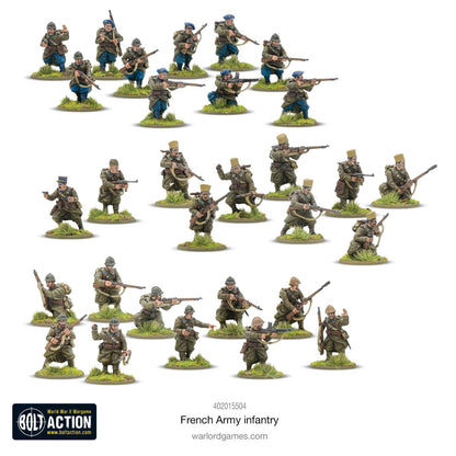 Cipolla Hobbies -  - Bolt Action: French Infantry