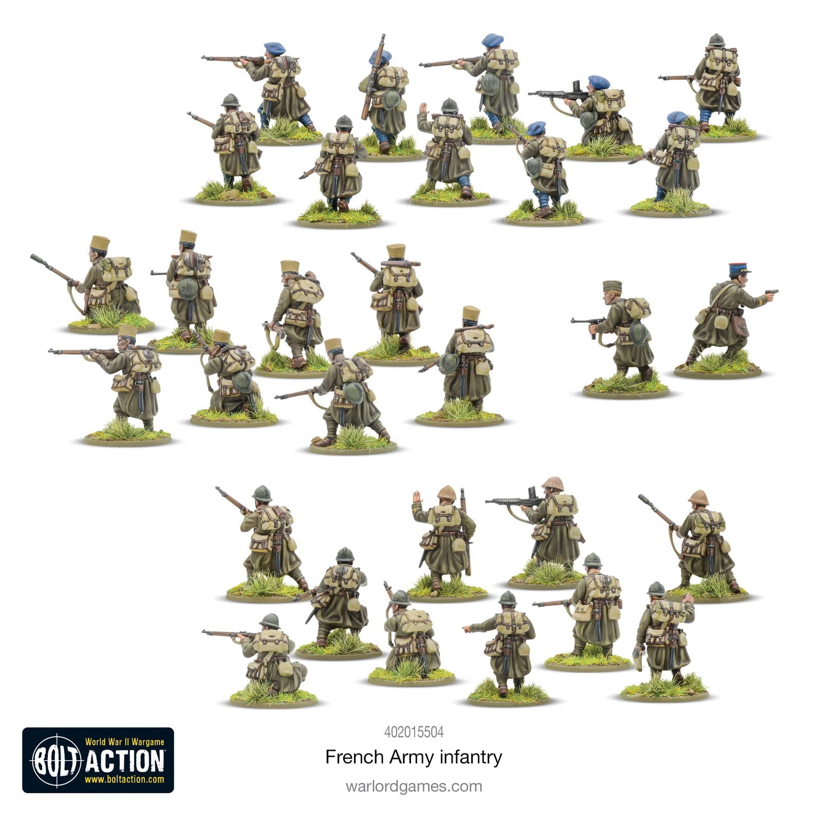 Cipolla Hobbies -  - Bolt Action: French Infantry