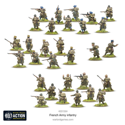 Cipolla Hobbies -  - Bolt Action: French Infantry