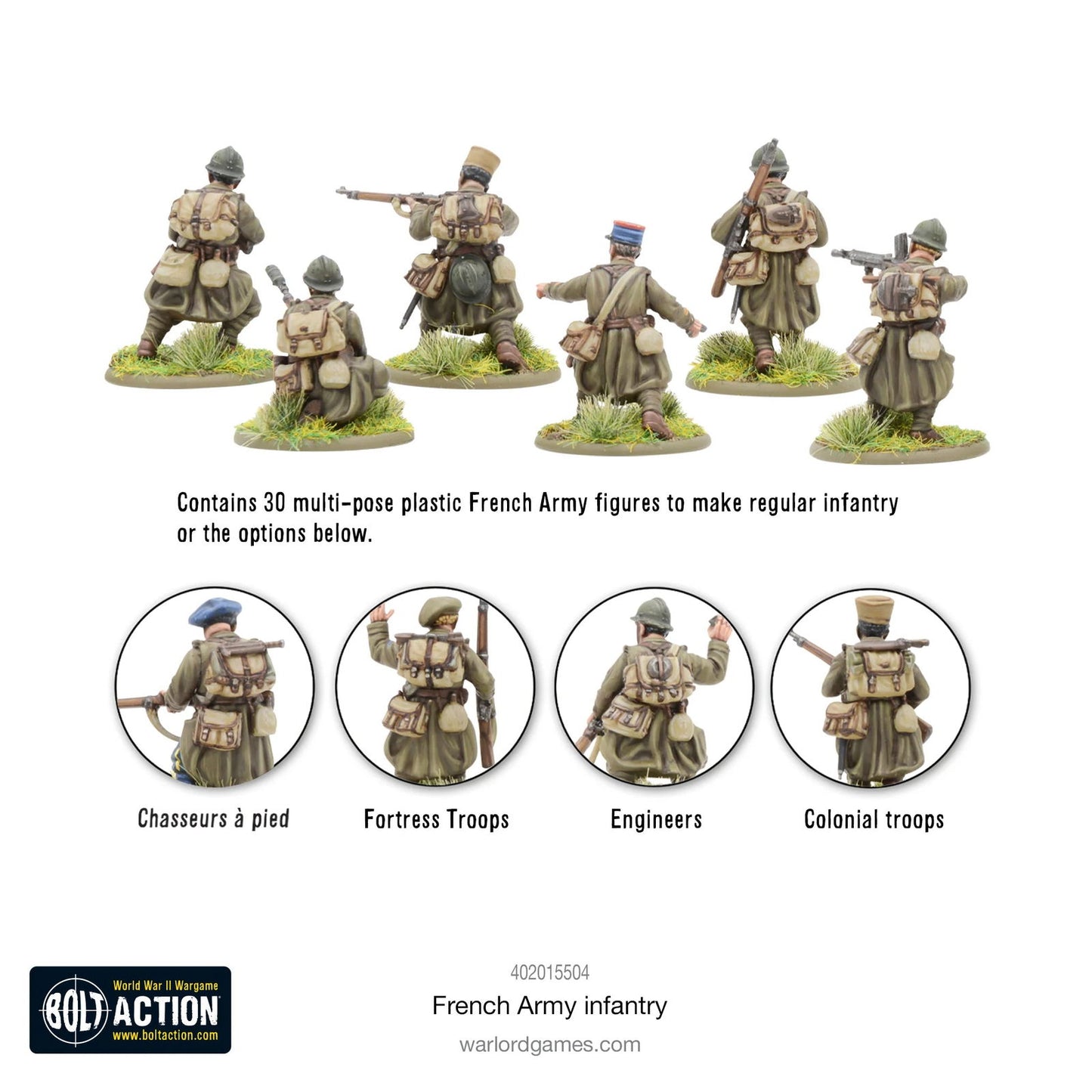 Cipolla Hobbies -  - Bolt Action: French Infantry