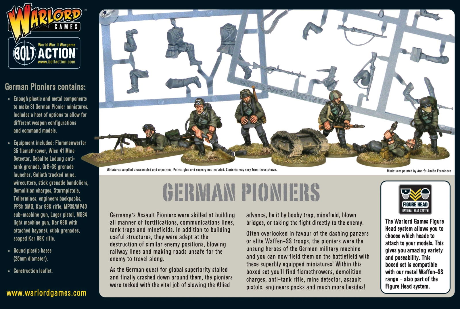 Cipolla Hobbies -  - Bolt Action: German Pioneers