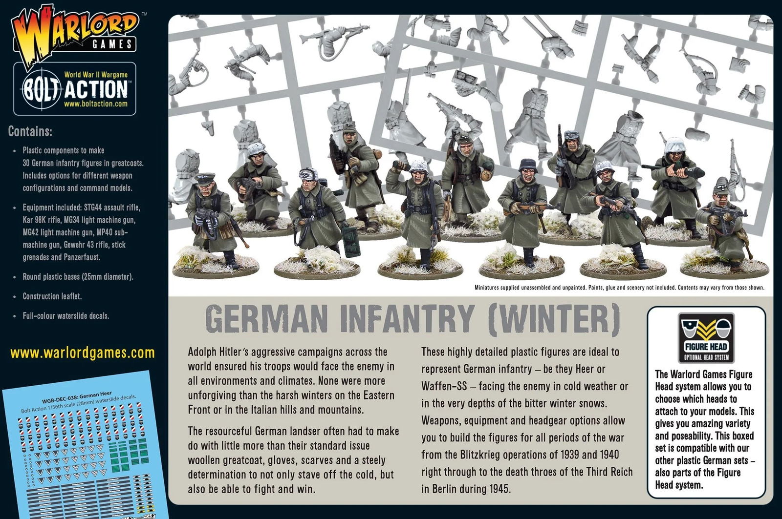 Cipolla Hobbies -  - Bolt Action: German Winter Infantry