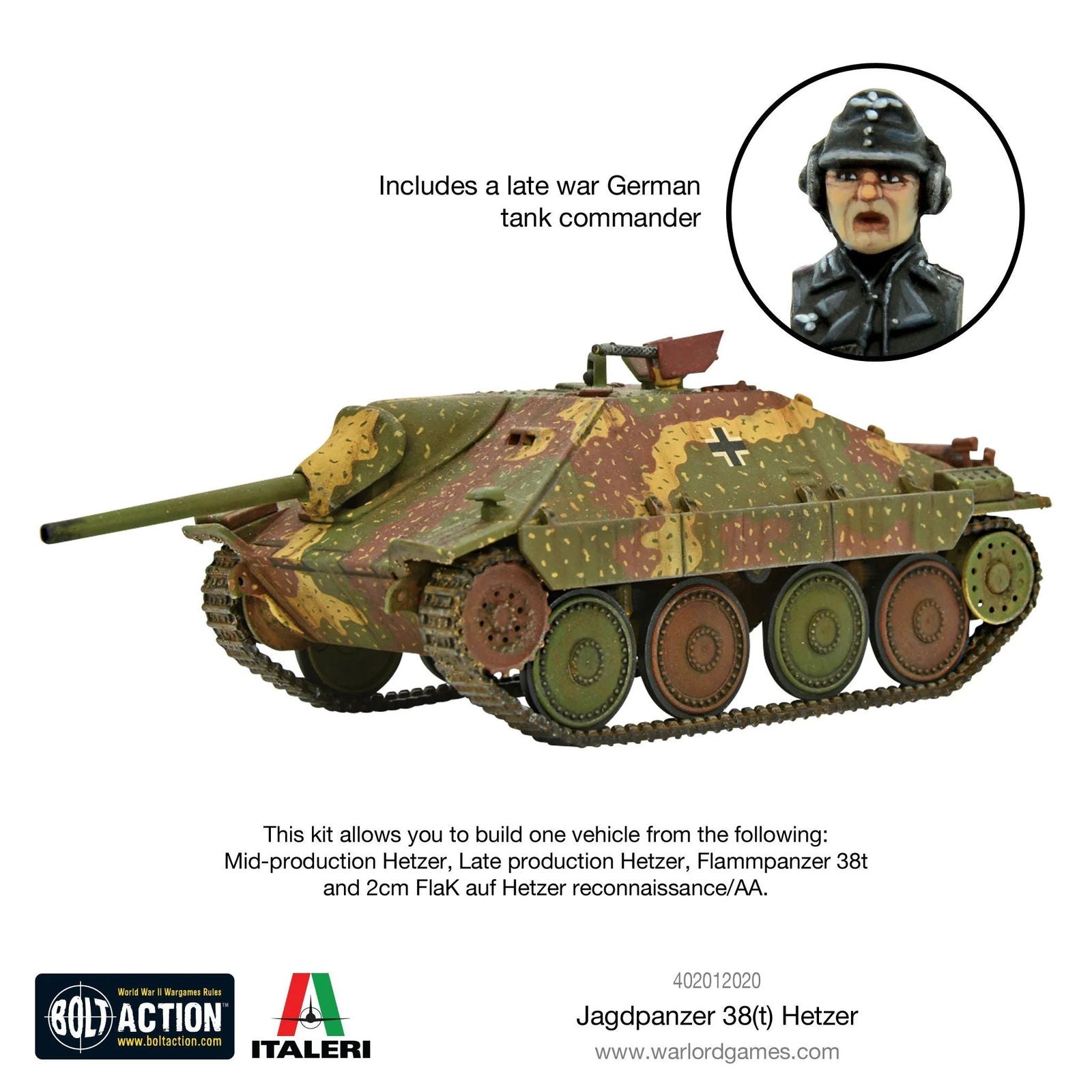 Cipolla Hobbies -  - Bolt Action: Jagdpanzer 38(t) Hetzer