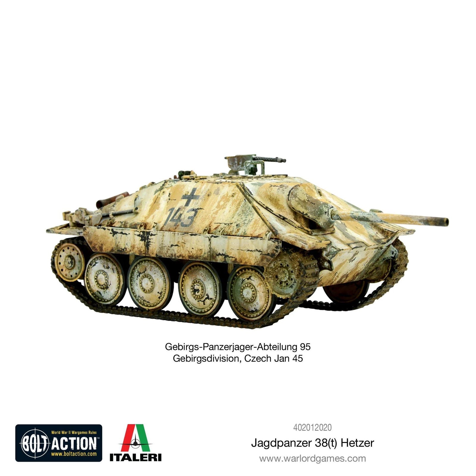 Cipolla Hobbies -  - Bolt Action: Jagdpanzer 38(t) Hetzer