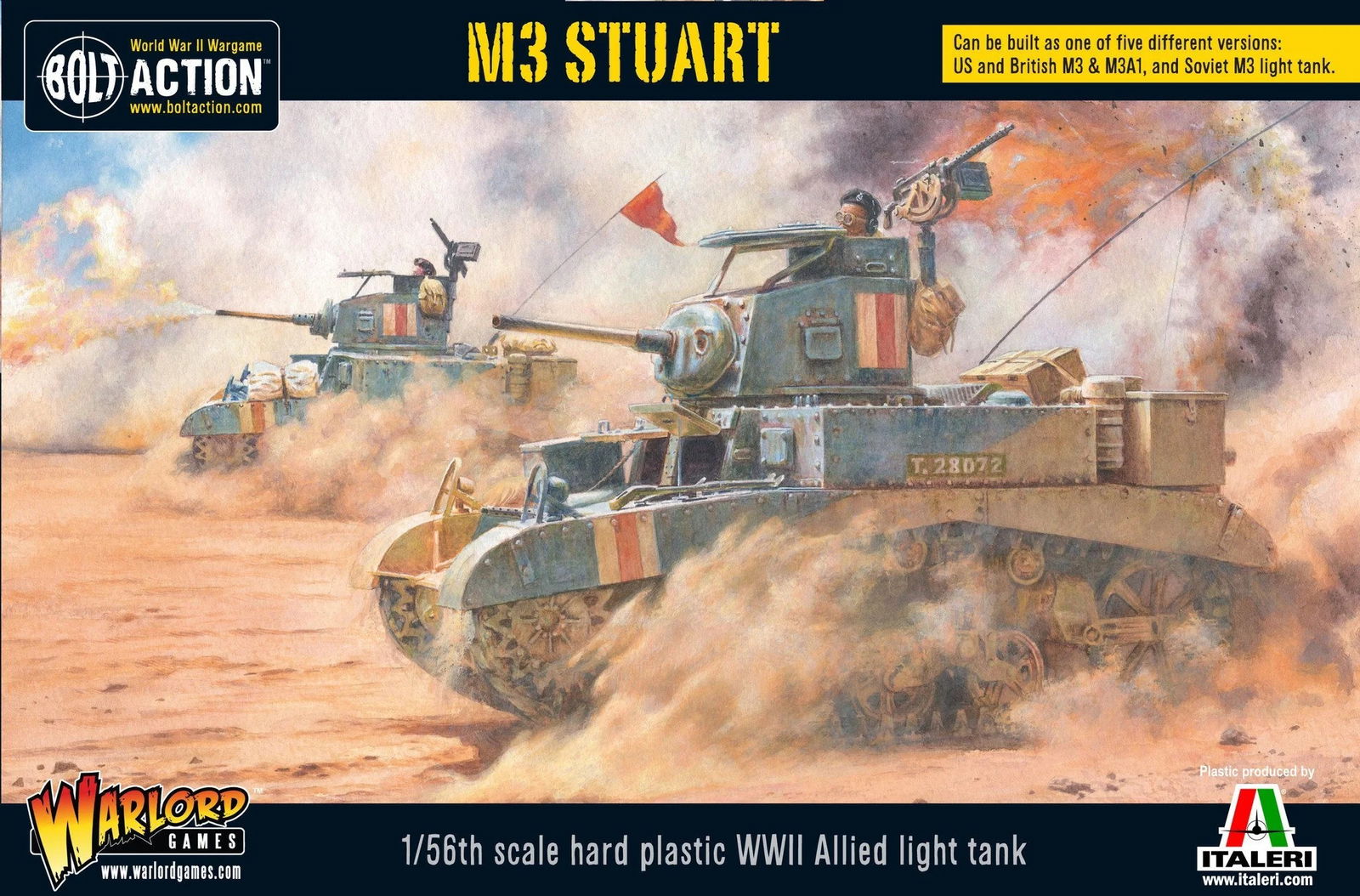 Cipolla Hobbies -  - Bolt Action: M3 Stuart Light Tank