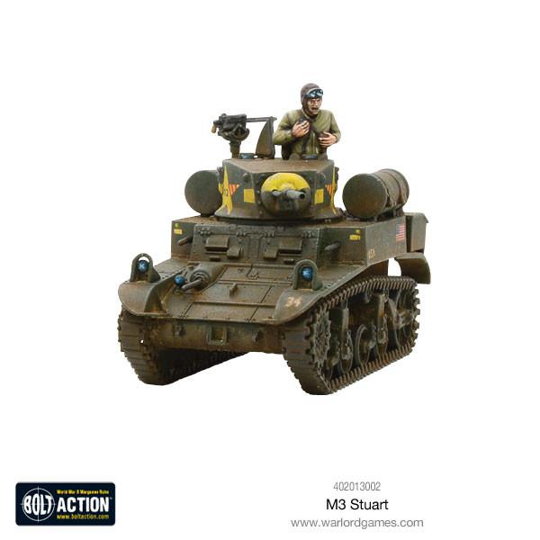 Cipolla Hobbies -  - Bolt Action: M3 Stuart Light Tank
