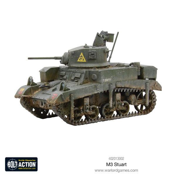 Cipolla Hobbies -  - Bolt Action: M3 Stuart Light Tank