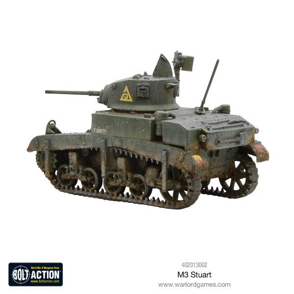 Cipolla Hobbies -  - Bolt Action: M3 Stuart Light Tank