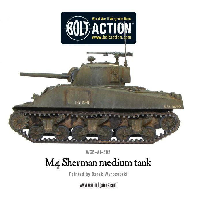 Cipolla Hobbies -  - Bolt Action: M4 Sherman Medium Tank