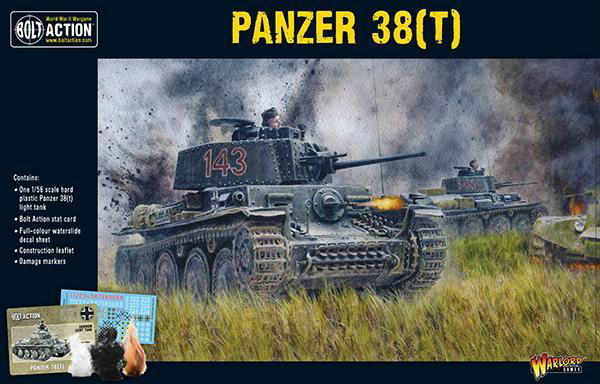 Cipolla Hobbies -  - Bolt Action: Panzer 38(t) Light Tank