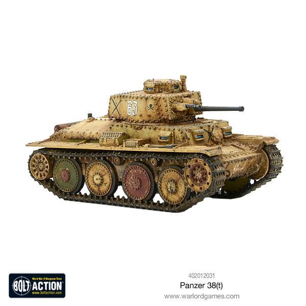 Cipolla Hobbies -  - Bolt Action: Panzer 38(t) Light Tank