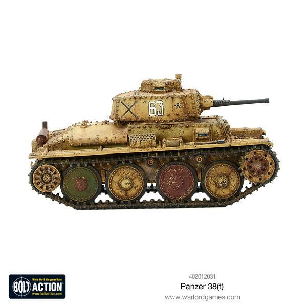Cipolla Hobbies -  - Bolt Action: Panzer 38(t) Light Tank