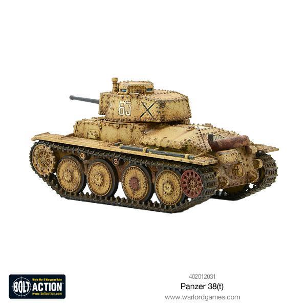 Cipolla Hobbies -  - Bolt Action: Panzer 38(t) Light Tank