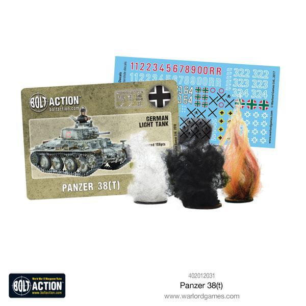 Cipolla Hobbies -  - Bolt Action: Panzer 38(t) Light Tank