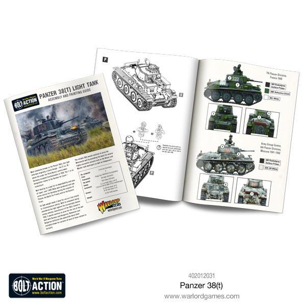 Cipolla Hobbies -  - Bolt Action: Panzer 38(t) Light Tank