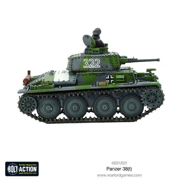 Cipolla Hobbies -  - Bolt Action: Panzer 38(t) Light Tank