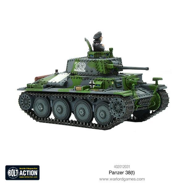 Cipolla Hobbies -  - Bolt Action: Panzer 38(t) Light Tank