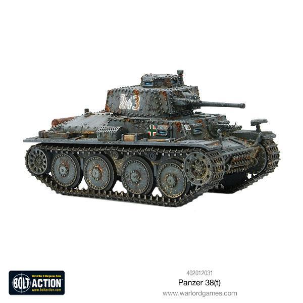 Cipolla Hobbies -  - Bolt Action: Panzer 38(t) Light Tank