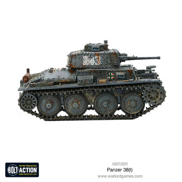 Cipolla Hobbies -  - Bolt Action: Panzer 38(t) Light Tank