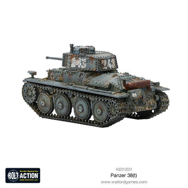 Cipolla Hobbies -  - Bolt Action: Panzer 38(t) Light Tank
