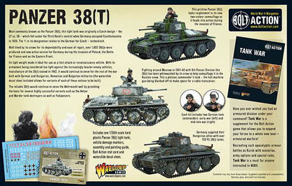 Cipolla Hobbies -  - Bolt Action: Panzer 38(t) Light Tank