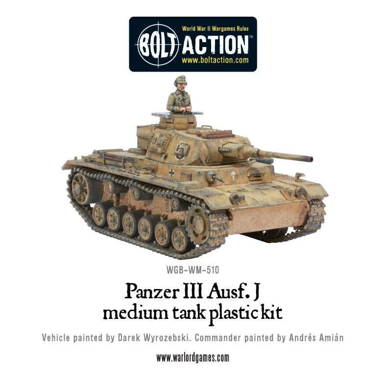 Cipolla Hobbies -  - Bolt Action: Panzer III Medium Tank