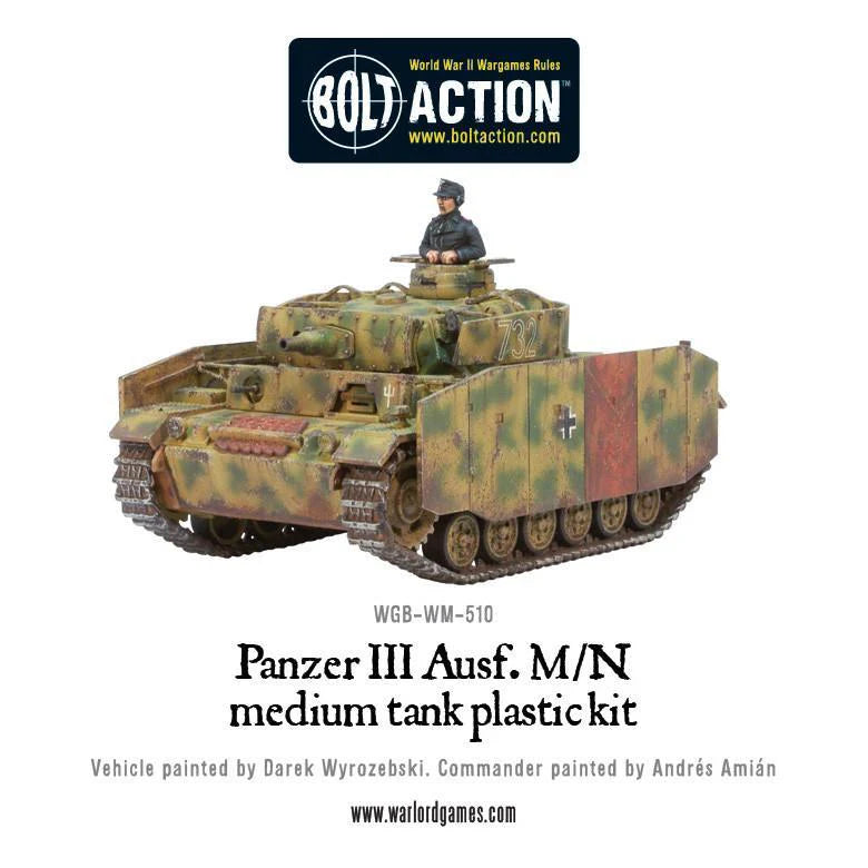 Cipolla Hobbies -  - Bolt Action: Panzer III Medium Tank