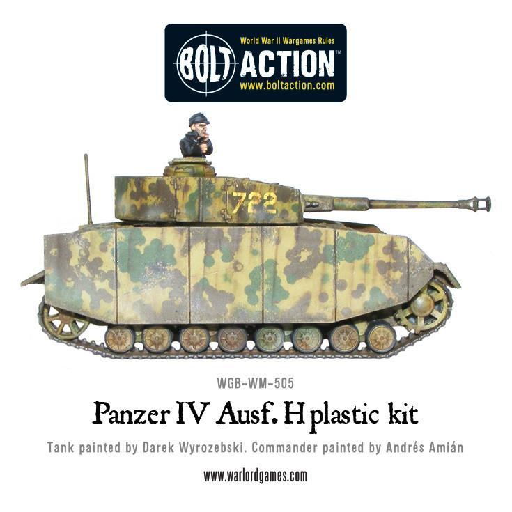 Cipolla Hobbies -  - Bolt Action: Panzer IV Ausf. F1/G/H Medium Tank