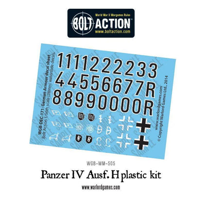Cipolla Hobbies -  - Bolt Action: Panzer IV Ausf. F1/G/H Medium Tank