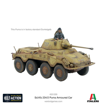 Cipolla Hobbies -  - Bolt Action: Puma Sd.Kfz 234/2 Armoured Car
