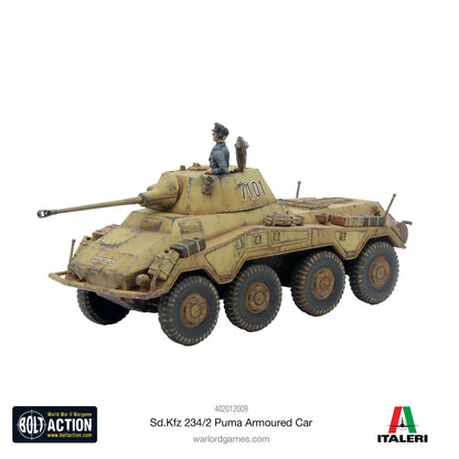 Cipolla Hobbies -  - Bolt Action: Puma Sd.Kfz 234/2 Armoured Car