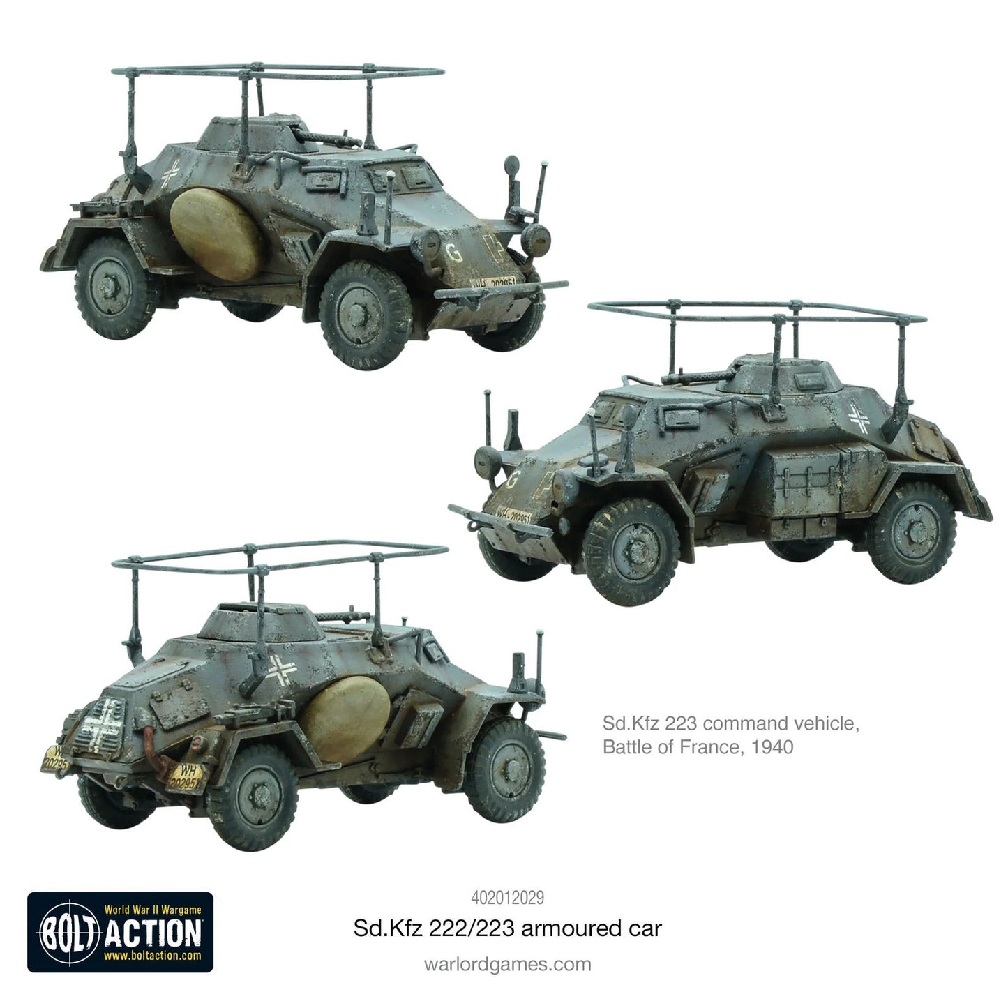 Cipolla Hobbies -  - Bolt Action: Sd.Kfz 222/223 Armoured Car