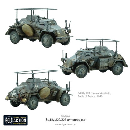 Cipolla Hobbies -  - Bolt Action: Sd.Kfz 222/223 Armoured Car