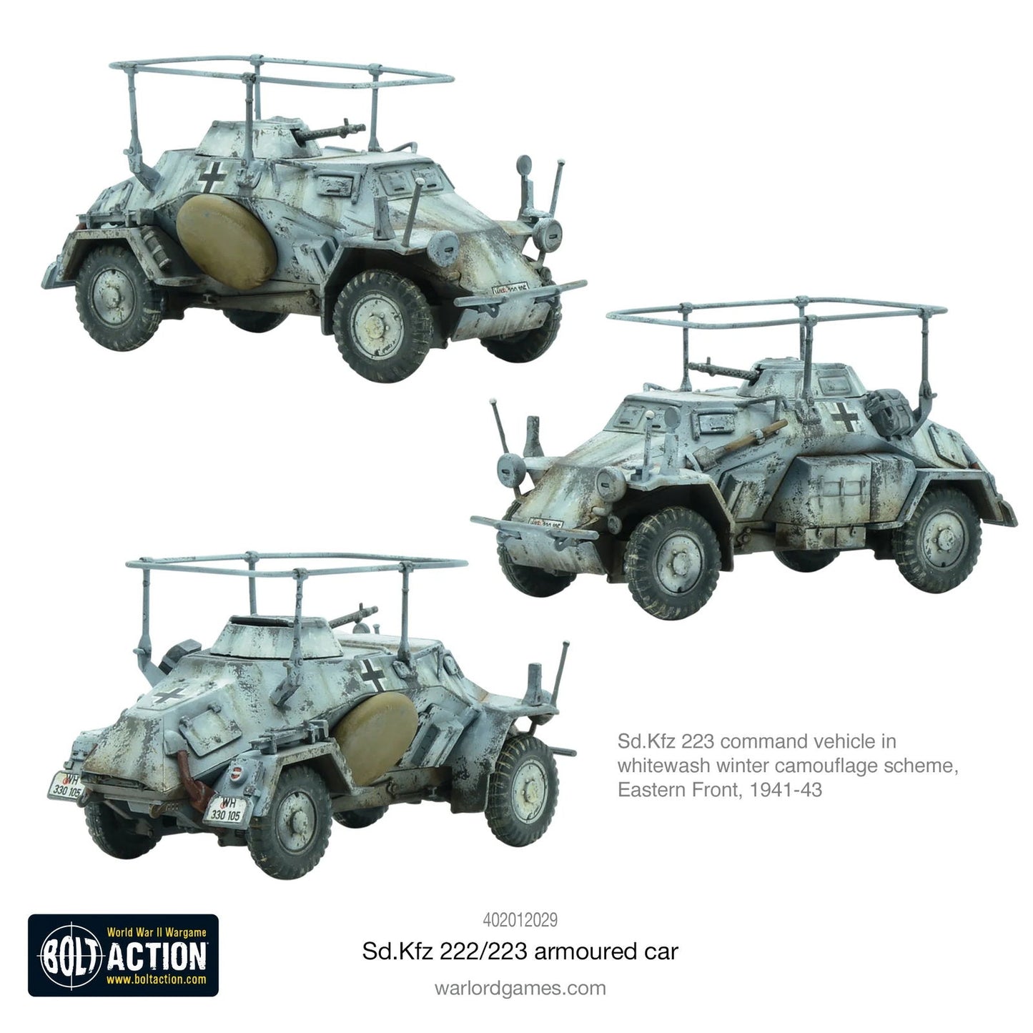 Cipolla Hobbies -  - Bolt Action: Sd.Kfz 222/223 Armoured Car
