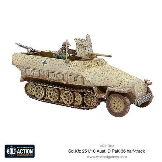 Cipolla Hobbies -  - Bolt Action: Sd.Kfz 251/10 ausf D (3.7mm Pak) Half Track