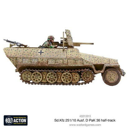 Cipolla Hobbies -  - Bolt Action: Sd.Kfz 251/10 ausf D (3.7mm Pak) Half Track