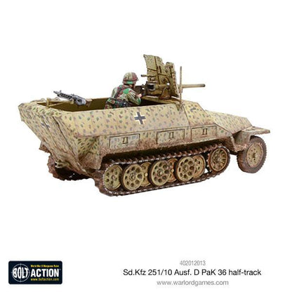 Cipolla Hobbies -  - Bolt Action: Sd.Kfz 251/10 ausf D (3.7mm Pak) Half Track