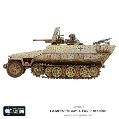 Cipolla Hobbies -  - Bolt Action: Sd.Kfz 251/10 ausf D (3.7mm Pak) Half Track