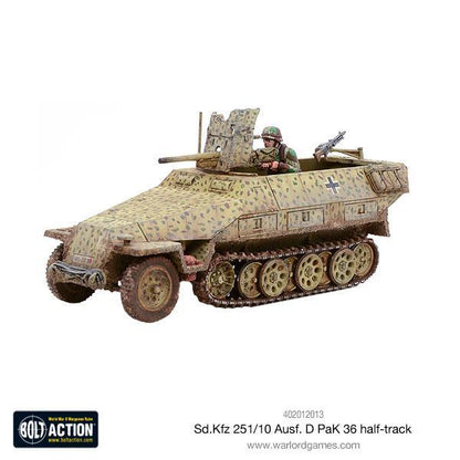 Cipolla Hobbies -  - Bolt Action: Sd.Kfz 251/10 ausf D (3.7mm Pak) Half Track