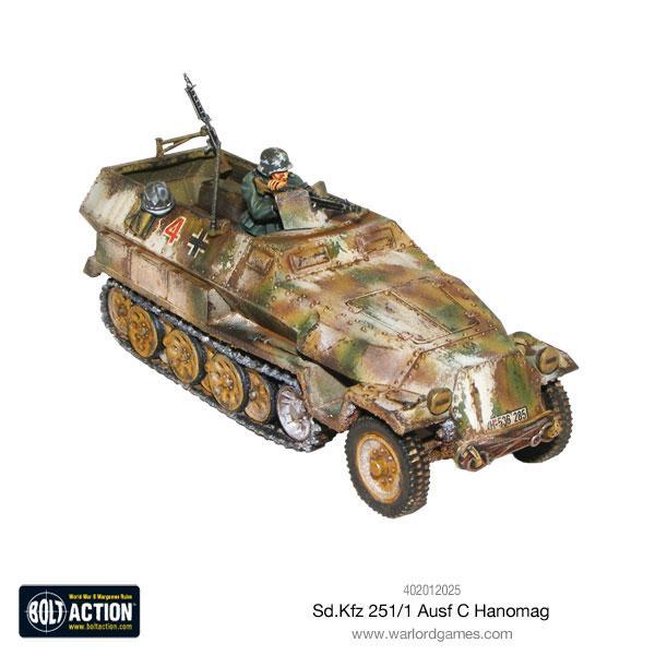 Cipolla Hobbies -  - Bolt Action: Sd.Kfz 251/1 Ausf C Hanomag Half-Track