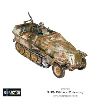 Cipolla Hobbies -  - Bolt Action: Sd.Kfz 251/1 Ausf C Hanomag Half-Track
