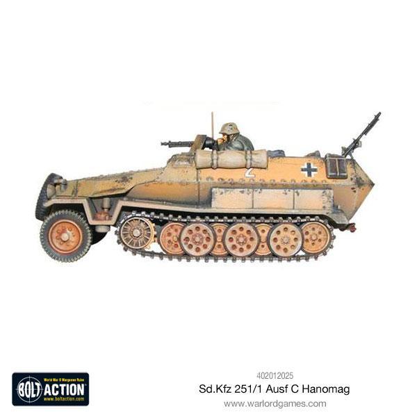 Cipolla Hobbies -  - Bolt Action: Sd.Kfz 251/1 Ausf C Hanomag Half-Track