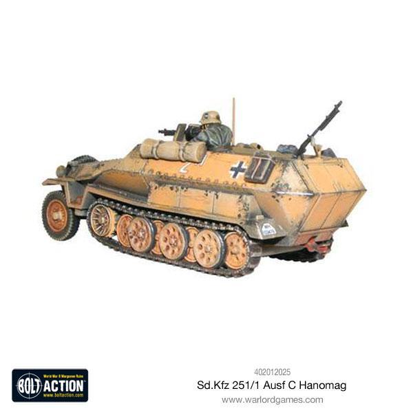 Cipolla Hobbies -  - Bolt Action: Sd.Kfz 251/1 Ausf C Hanomag Half-Track