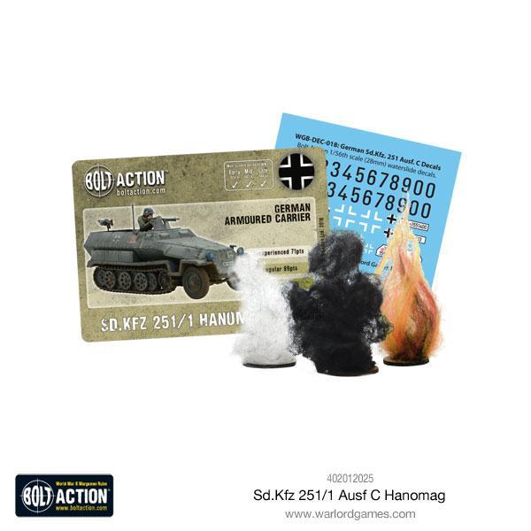 Cipolla Hobbies -  - Bolt Action: Sd.Kfz 251/1 Ausf C Hanomag Half-Track