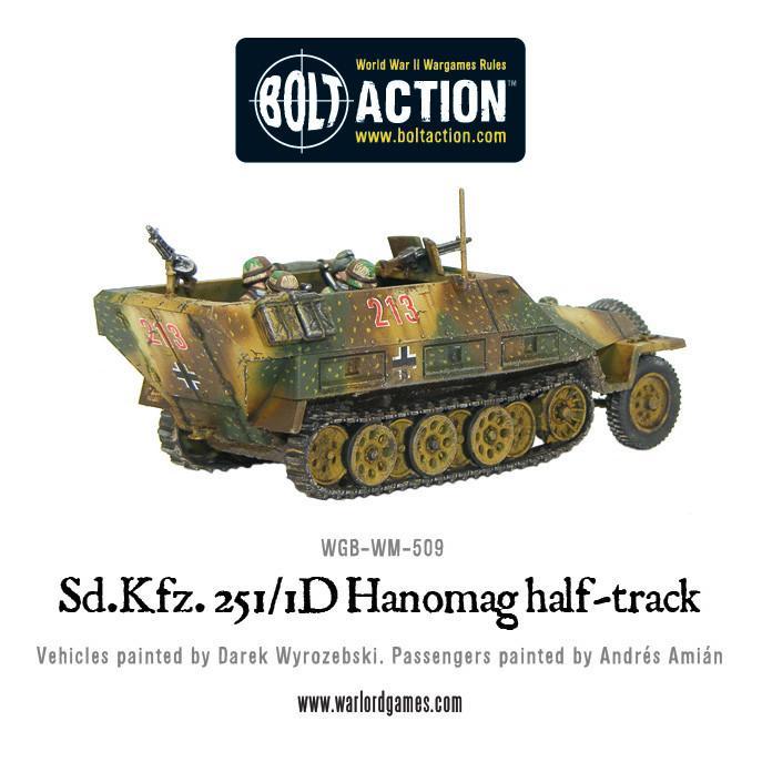 Cipolla Hobbies -  - Bolt Action: Sd.Kfz 251/1 Ausf D Hanomag Half-Track